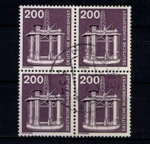 Deutschland (BRD), MiNr. 858, Viererblock, gestempelt - 611516