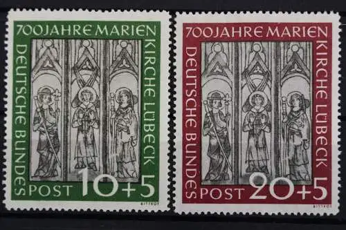 Deutschland (BRD), MiNr. 139-140, Falz - 614027