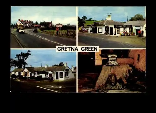 Gretna Green, Südschottland, 4 Bilderkarte - 414807