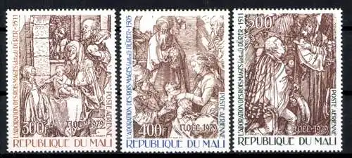 Mali, MiNr. 737-739, postfrisch - 612969