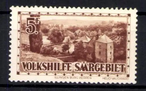 Saargebiet, MiNr. 167, postfrisch - 612695