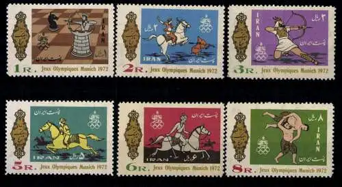 Iran, MiNr. 1586-1591, postfrisch - 611931