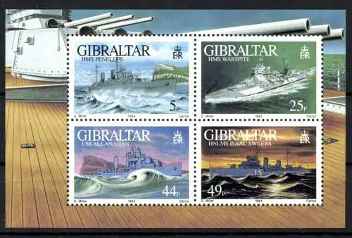 Gibraltar, MiNr. Block 19, postfrisch - 612982