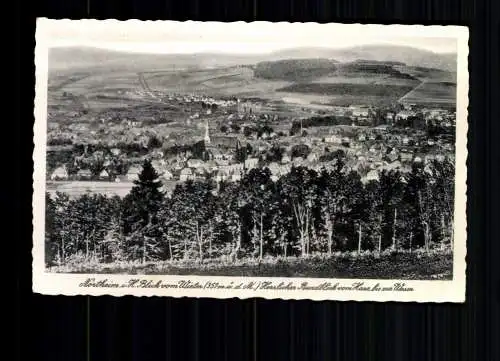 Northeim i. H., Blick vom Wieter, Rundblick vom Harz bis zur Weser - 415095