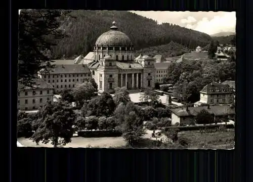 St. Blasien, Lkr. Waldshut, Blick auf Kolleg und Dom - 415685