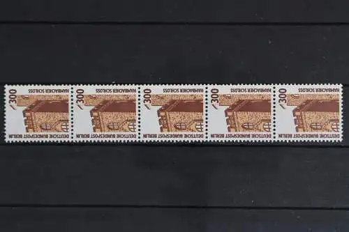 Berlin, MiNr. 799 A R, 5er Streifen, ZN 150, postfrisch - 618444