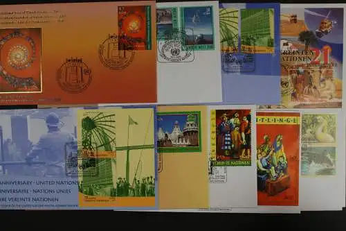 UNO Wien, 9 UNPA FDC aus 2000 - 613558M