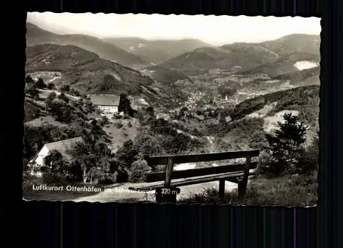 Ottenhöfen, Schwarzwald, Blick auf den Ort - 415896