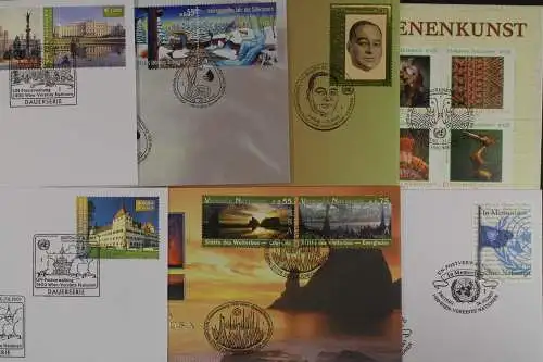 UNO Wien, 7 UNPA FDC aus 2003 - 613561M