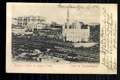 Constantinople, Mosquee et du Sultan a Yildiz - 415917