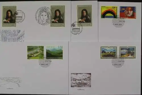 Liechtenstein, Partie aus 2006, FDC - 613926