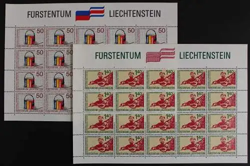 Liechtenstein, MiNr. 945-946, Bögen, postfrisch - 620699