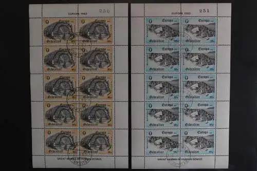 Gibraltar, MiNr. 463-464, Kleinbögen, gestempelt - 613420