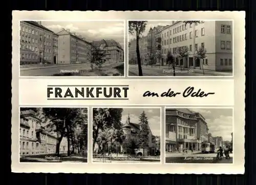 Frankfurt / Oder, 5 Bilderkarte - 415774