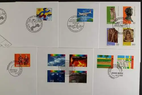 Schweiz, Partie aus 1997, FDC - 614163