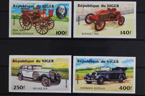 Niger, MiNr. 892-895 ungezähnt, postfrisch - 614340