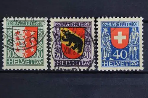 Schweiz, MiNr. 172-174, gestempelt - 614892