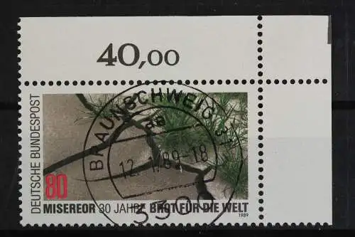 Deutschland (BRD), MiNr. 1404, Ecke rechts oben, EST - 619174