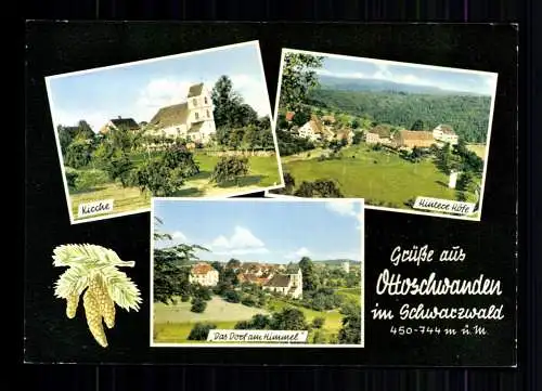 Ottoschwanden, Lkr. Emmendingen, Kirche, Höfe, "Das Dorf am Himmel" - 415879