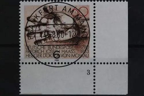 Deutschland (BRD), MiNr. 1056, Ecke re. unten, FN 3, EST - 622099