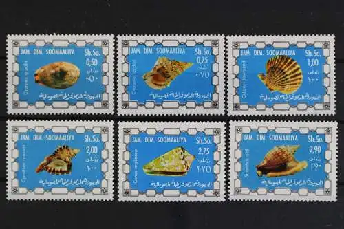 Somalia, Fische / Meerestiere, MiNr. 237-242, postfrisch - 617222