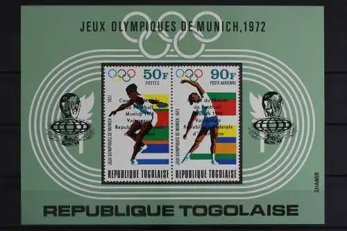 Togo, Fußball, MiNr. Block 90, postfrisch - 617468