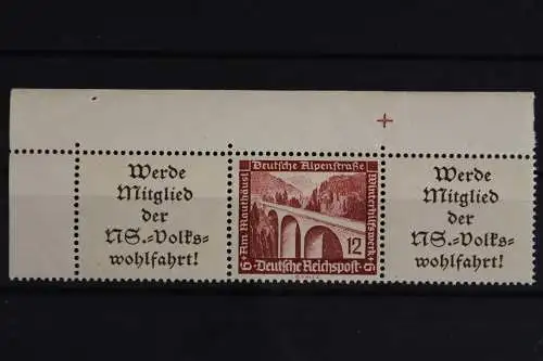 Deutsches Reich, MiNr. W 112, Ecke li. oben m. Passerkreuz, postfrisch - 622202