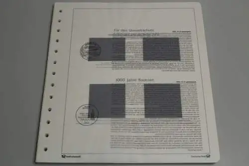 Deutsche Post, Deutschland Plus Jahrgang 2002, Vordrucke für Eckrandmarken - 900498