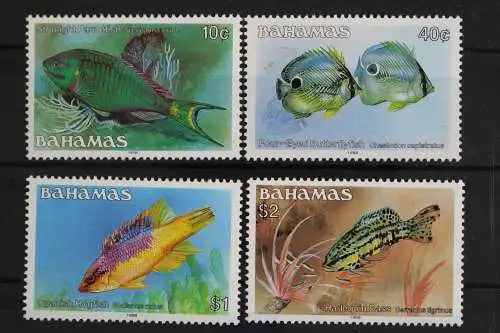 Bahamas, Fische / Meerestiere, MiNr. 619-630 III, postfrisch - 616725