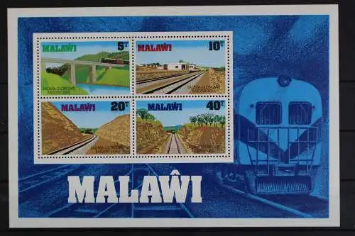 Malawi, Eisenbahn, MiNr. Block 55, postfrisch - 617123