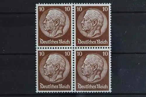 Deutsches Reich, MiNr. 518 Y, 4er Block, WZ 4 Y, postfrisch - 620047