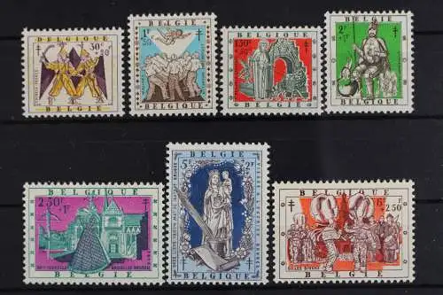 Belgien, MiNr. 1084-1090, postfrisch - 617638