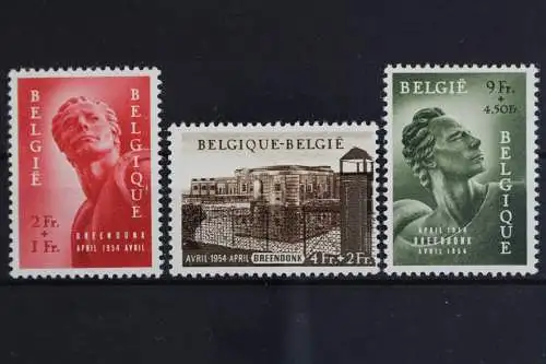 Belgien, MiNr. 992-994, postfrisch - 617644