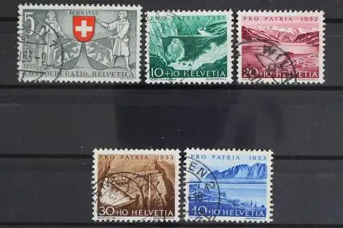 Schweiz, MiNr. 580-584, gestempelt - 623034