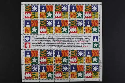 Niederlande, MiNr. 1528-1529, Bogen, gestempelt - 618656