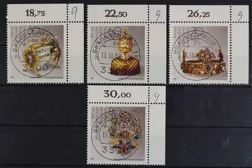 Deutschland (BRD), MiNr. 1383-1386, Ecken rechts oben, EST - 619377