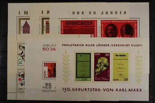 DDR, MiNr. 1084-1533, Jahrgänge 1965-1969, postfrisch - 619686