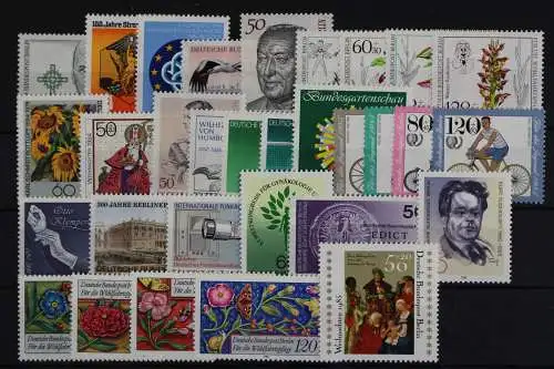 Berlin, MiNr. 614-749, Jahrgänge 1980-1985, postfrisch - 619666