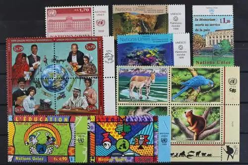 UNO Genf, Mi.Nr. 360-362, 369-372, 376-379, 380, 382-383, postfrisch/MNH - 621462