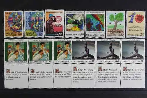 UNO Genf, MiNr. 173-181, Jahrgang 1989, postfrisch - 620798