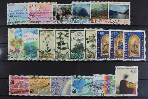 Liechtenstein, MiNr. 1103-1123, Jahrgang 1995, gestempelt - 621262