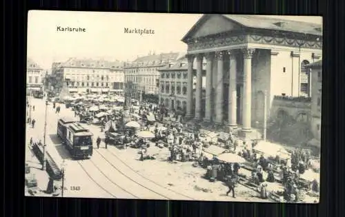 Karlsruhe, Marktplatz - 416726