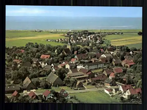 Wremen, Nordseebad, Blick auf den Ort - 416991