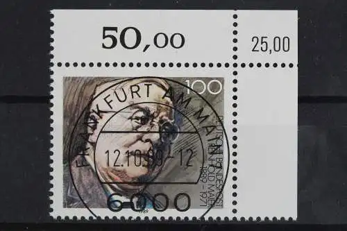 Deutschland (BRD), MiNr. 1440, Ecke re. oben mit KBWZ, gestempelt - 622538