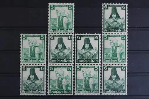 Deutsches Reich, MiNr. S 231 - S 234, 4 Zd's, postfrisch - 622010