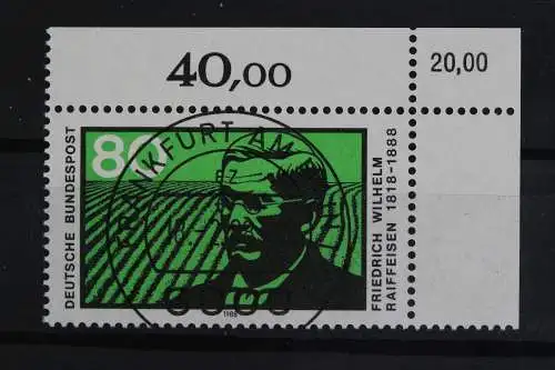 Deutschland (BRD), MiNr. 1358, Ecke re. oben mit KBWZ, gestempelt - 622566