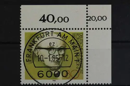 Deutschland (BRD), MiNr. 1237, Ecke re. oben m. KBWZ, gestempelt - 622607