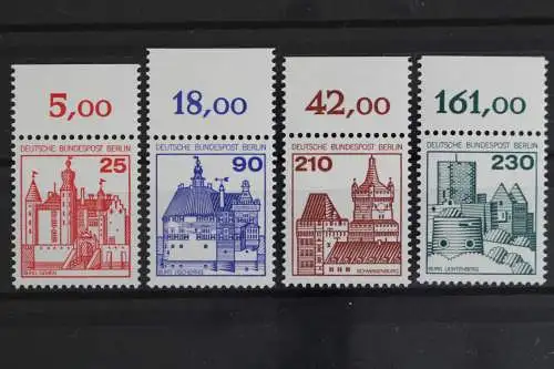 Berlin, MiNr. 587-590, Oberrand, postfrisch - 625916