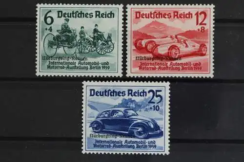 Deutsches Reich, MiNr. 695-697, Falz - 624902