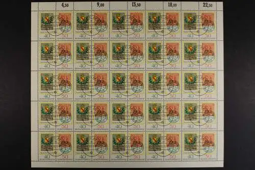 Deutschland (BRD), MiNr. 980-981, ZD-Bogen, gestempelt - 624058M